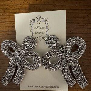 Beaded Statement Earrings